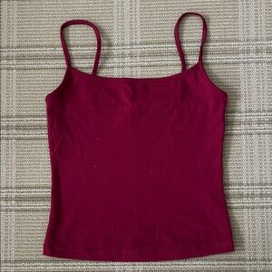 Garage Deep Red Camisole Top